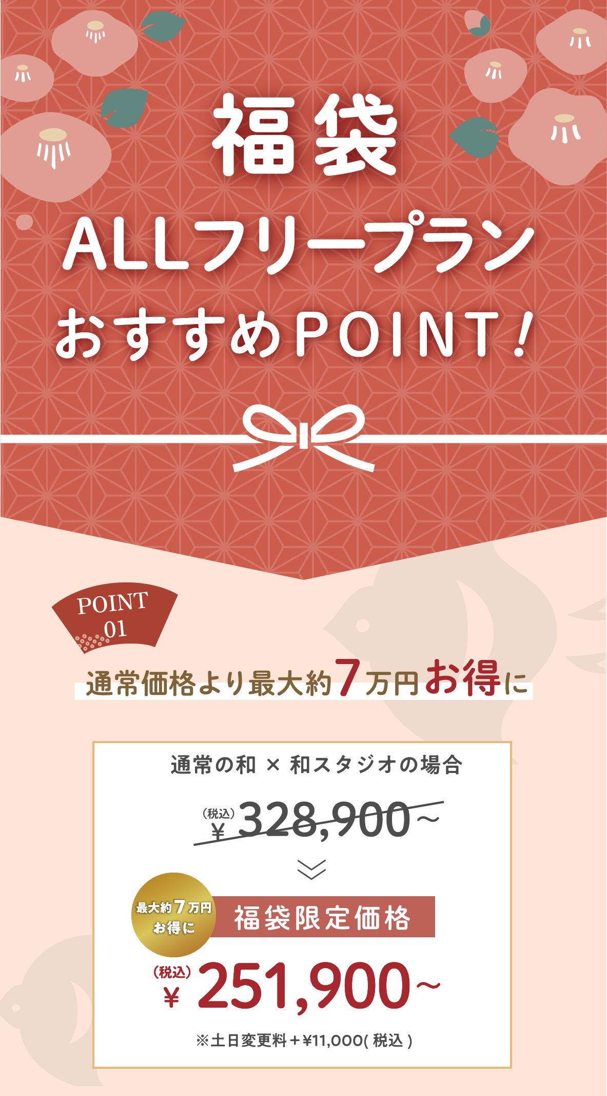 福袋ALLフリープラン おすすめPOINT